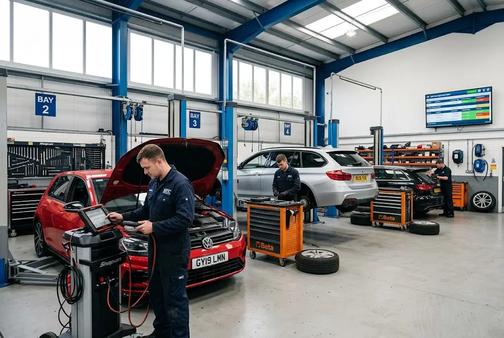 Auto Service Garage: Improve Workshop Productivity